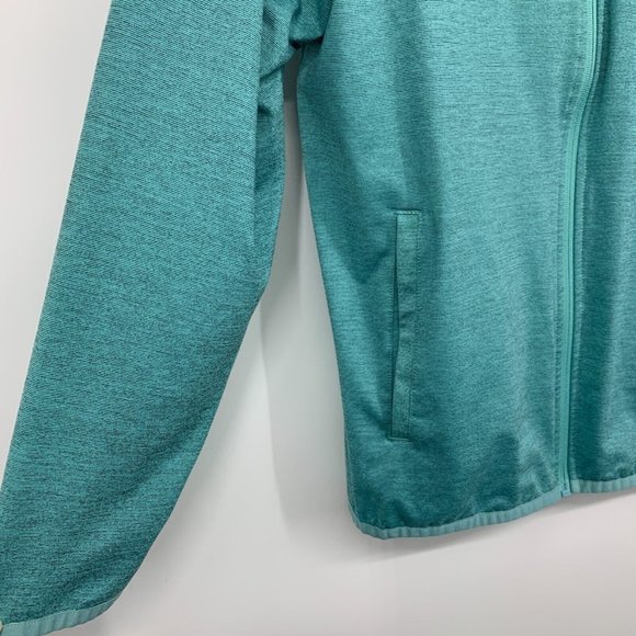 All In Motion Jacket Blue Full Zip Hooded Pockets Long Sleeve - Picture 5 of 10